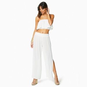 Ramy brook athena white flowy pants